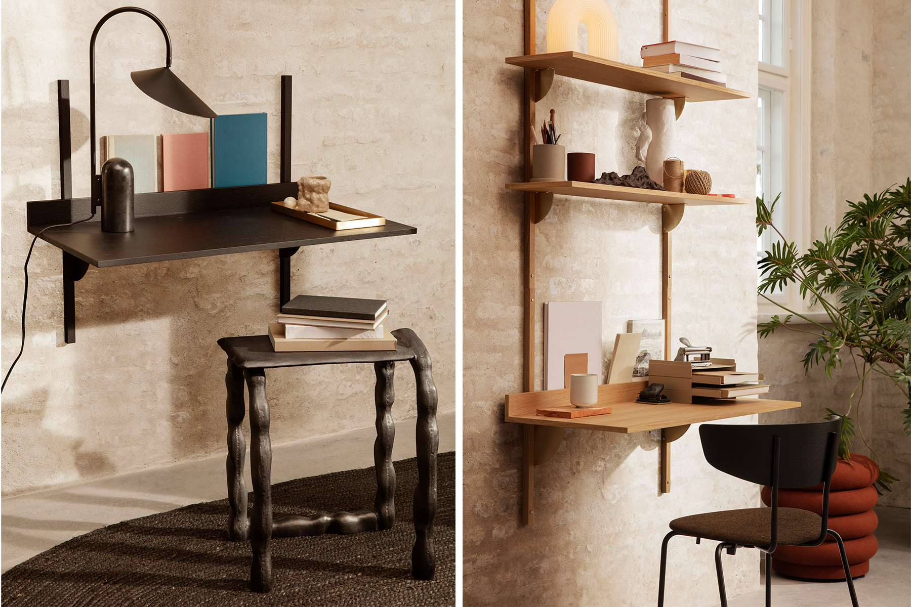 Bureau Mural 'Sector'</br>'Ferm Living'. Plusieurs finitions – Image 8