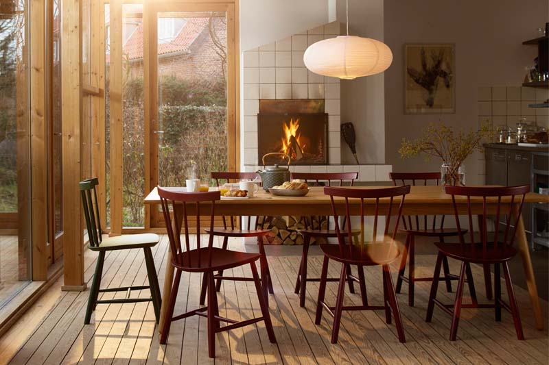 Chaise J46 'Poul M Volther' </br>16 Coloris au Choix – Image 9