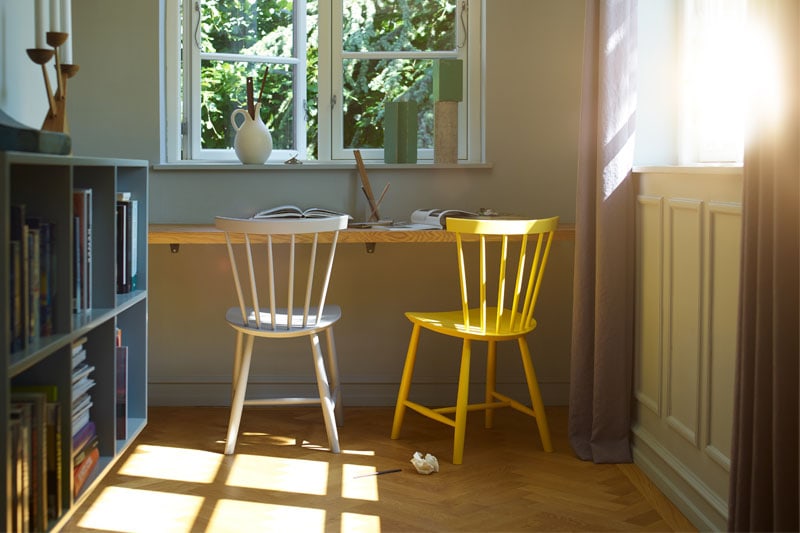 Chaise J46 'Poul M Volther' </br>16 Coloris au Choix – Image 10