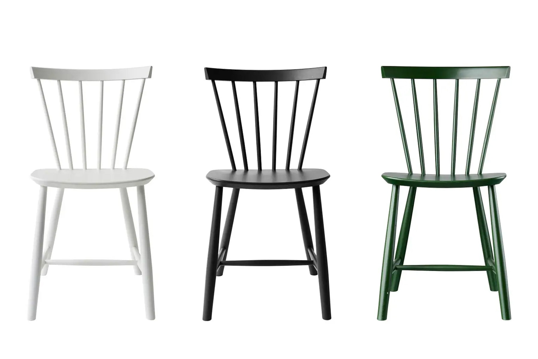 Chaise J46 'Poul M Volther' </br>16 Coloris au Choix