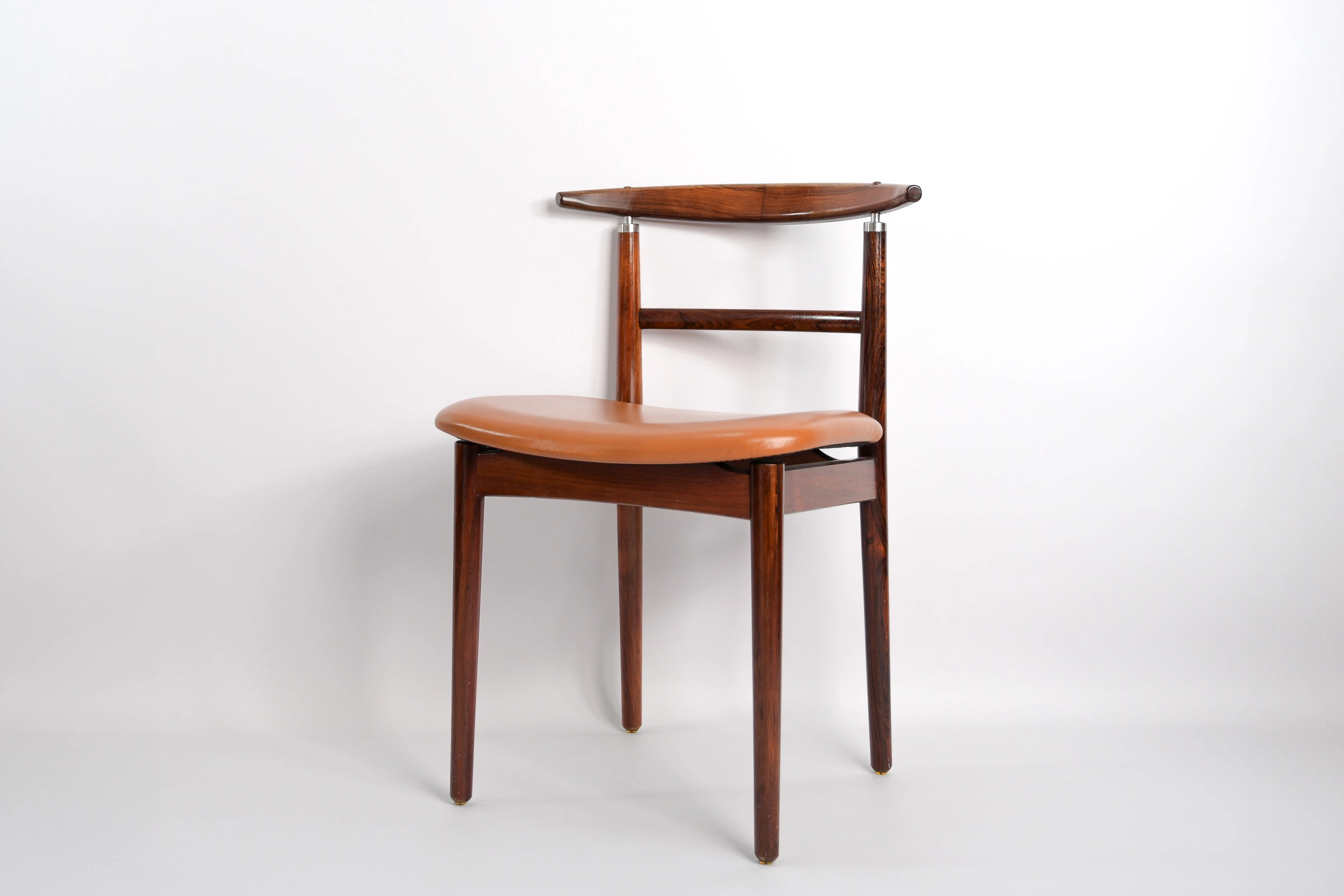 4 Chaises en Palissandre de Rio ‘Sibast’