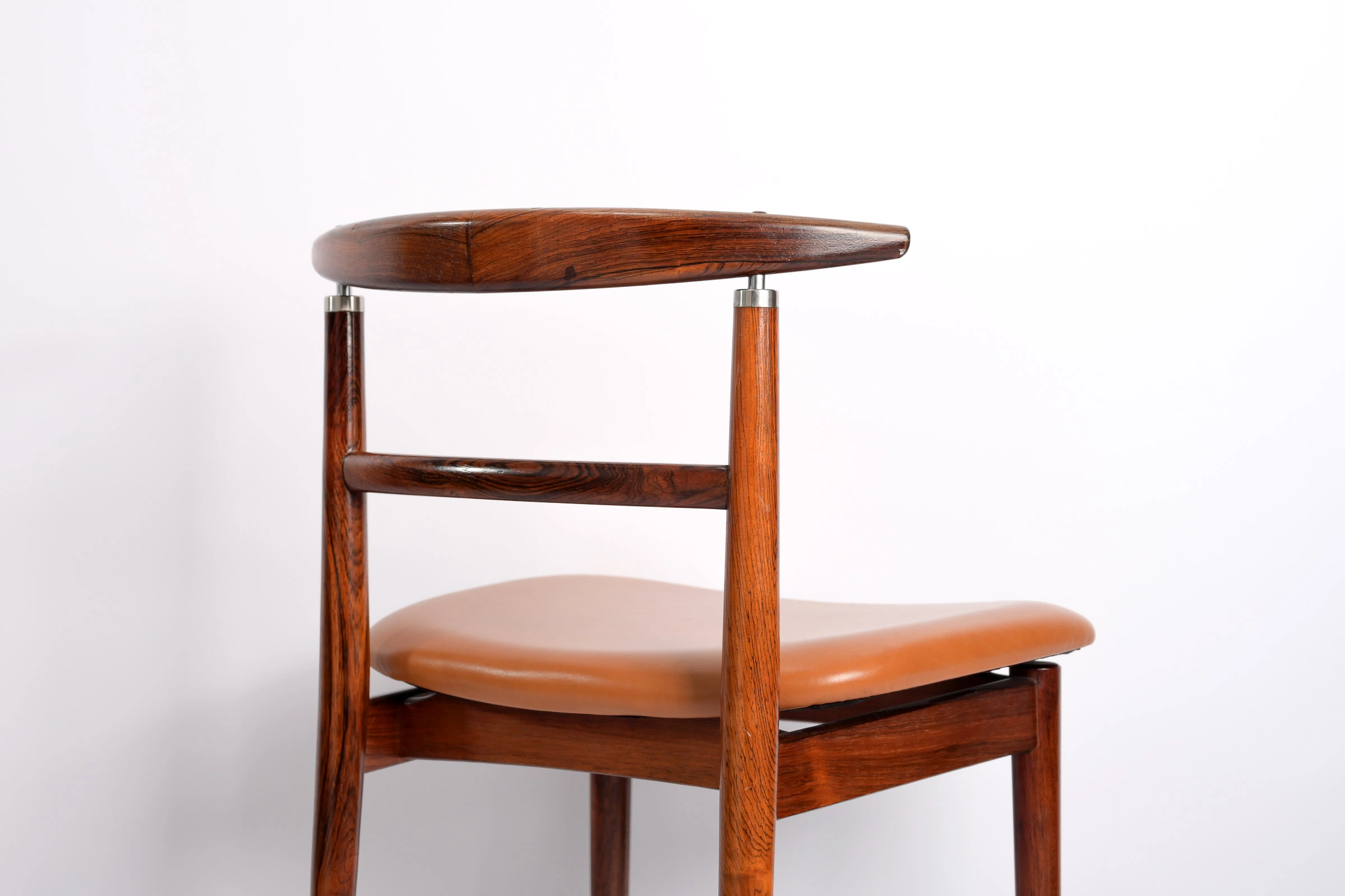 4 Chaises en Palissandre de Rio ‘Sibast’