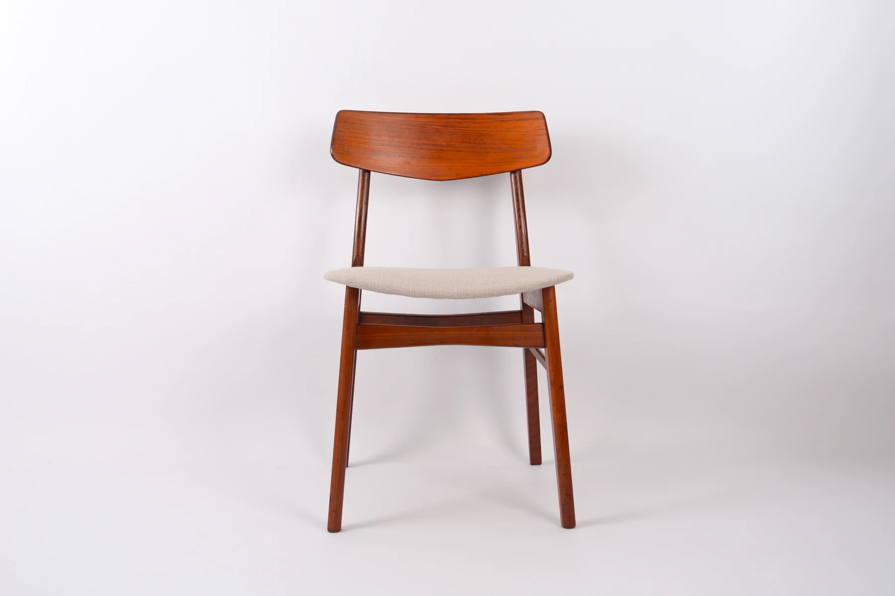 6 Chaises de Table en Palissandre de Rio