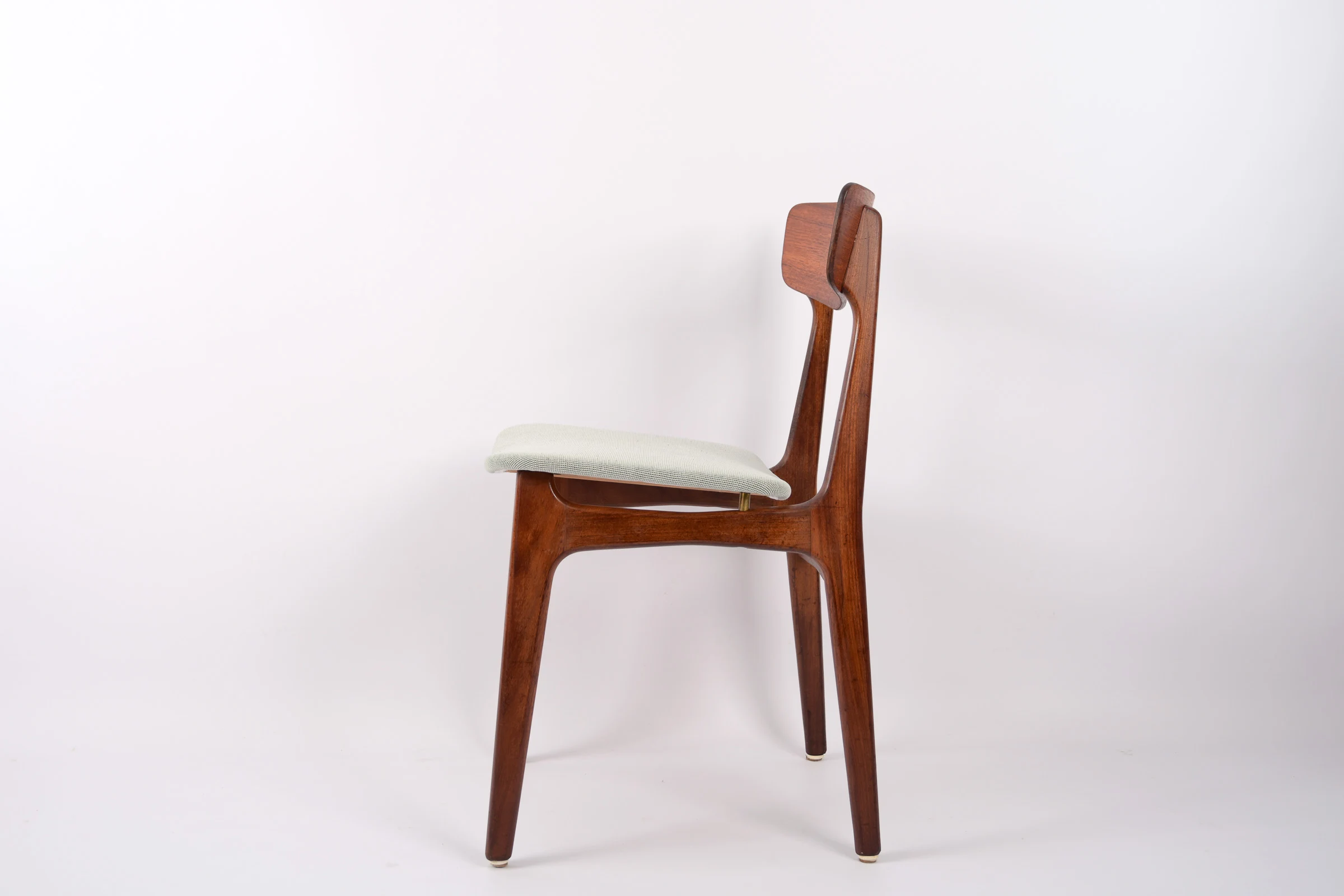 5 Chaises de Table en Palissandre de Rio