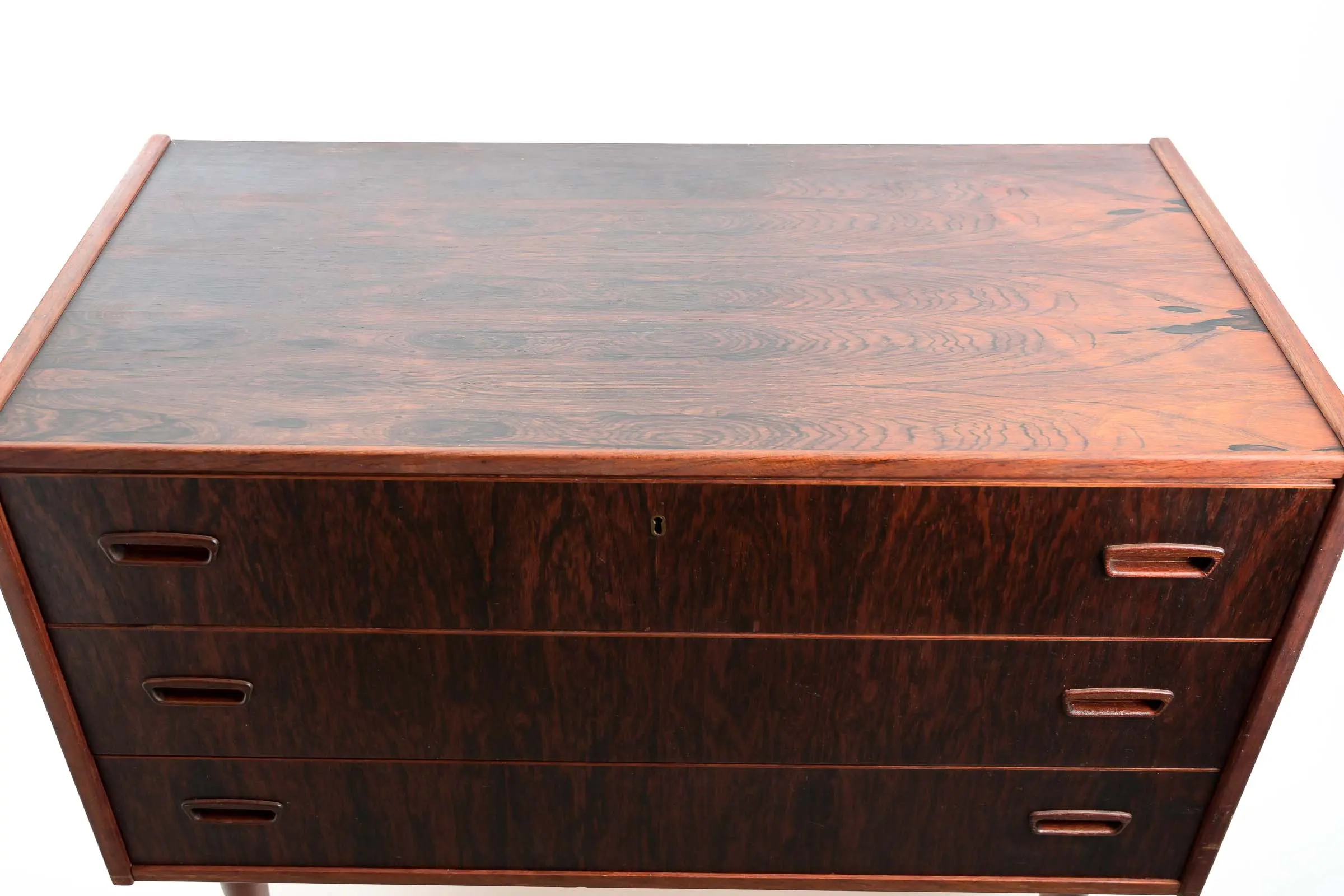 Commode 3 Tiroirs en Palissandre de Rio