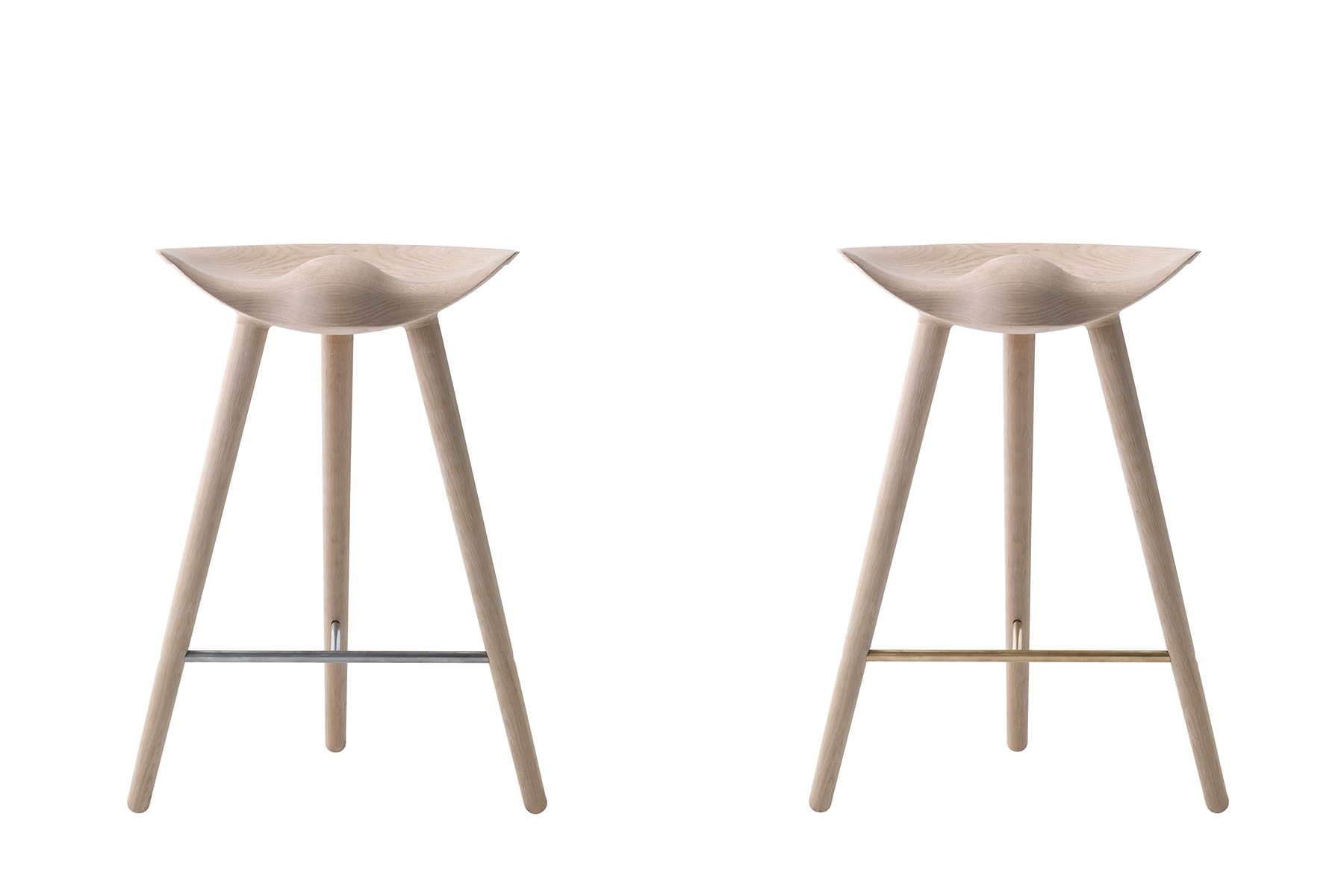 Tabouret Bar 'ML42' Counter <br />'Audo Copenhagen'. 2 finitions au choix – Image 3
