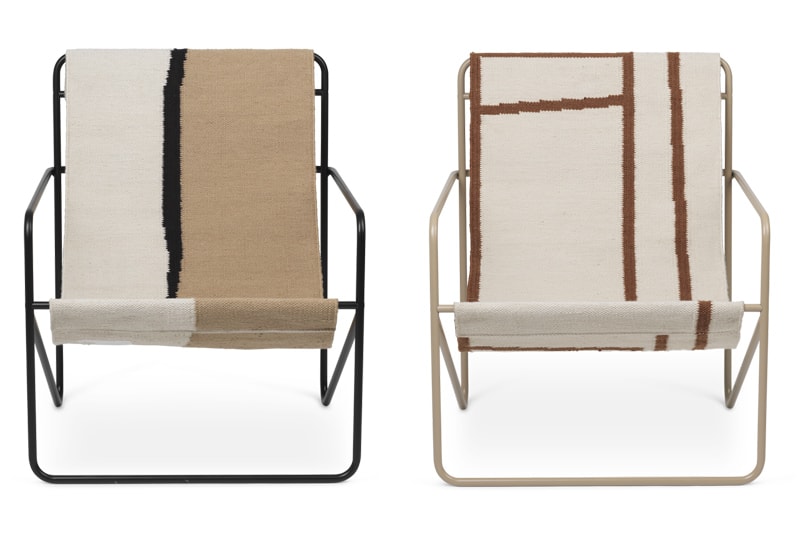 Chaise 'Desert Lounge Chair' </br>Marque: 'Ferm Living' – Image 2