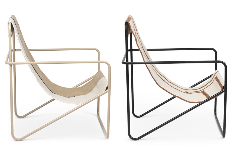Chaise 'Desert Lounge Chair' </br>Marque: 'Ferm Living' – Image 3