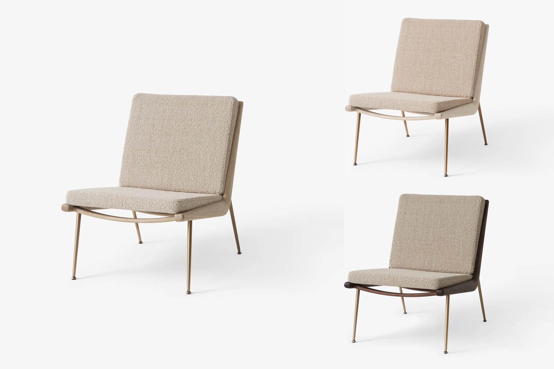 Fauteuil 'Boomerang' </br>Designers: 'Hvidt & Mølgaard'