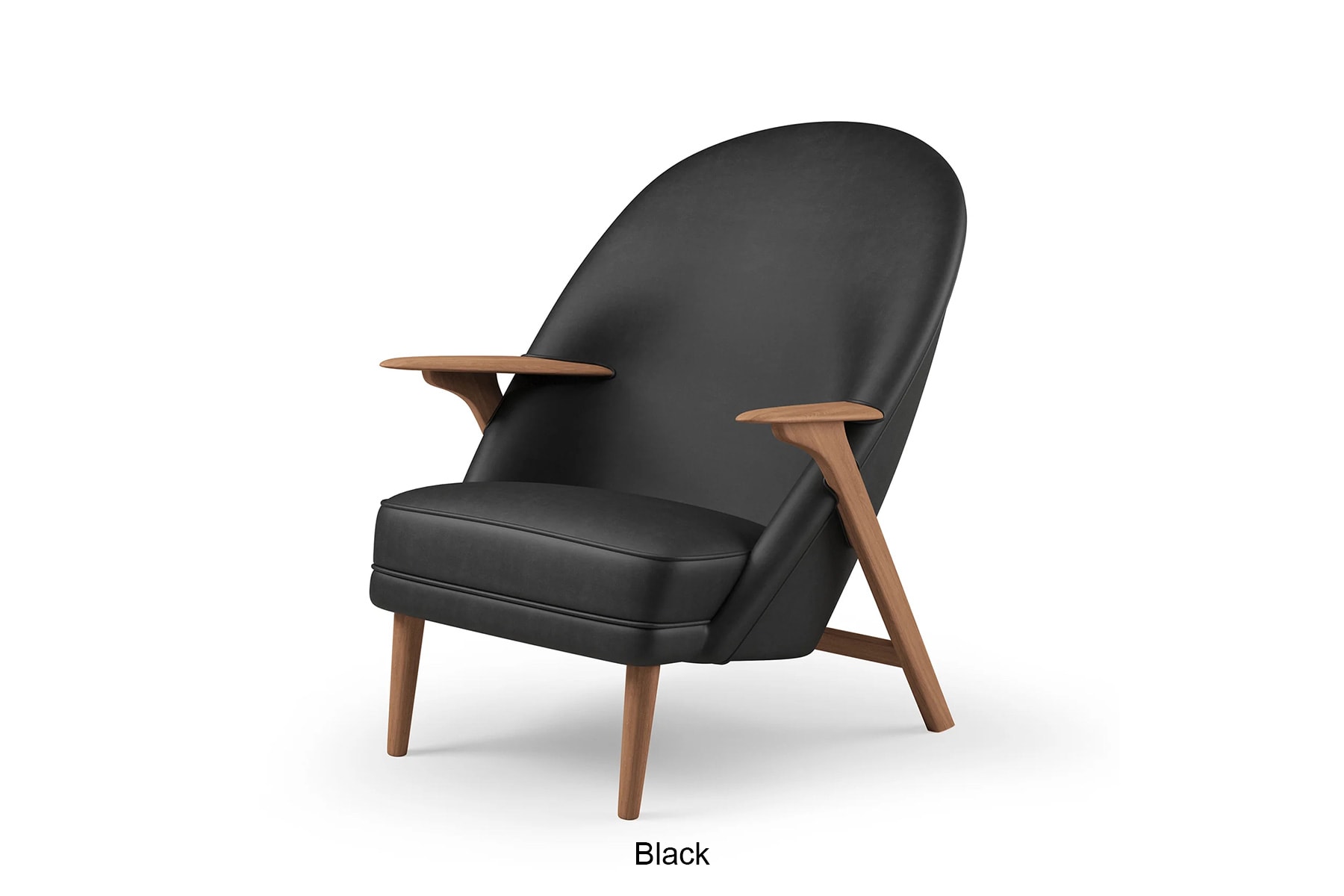 Fauteuil 'Wingman' Cuir</br>'Warm Nordic' 5 coloris au choix – Image 4