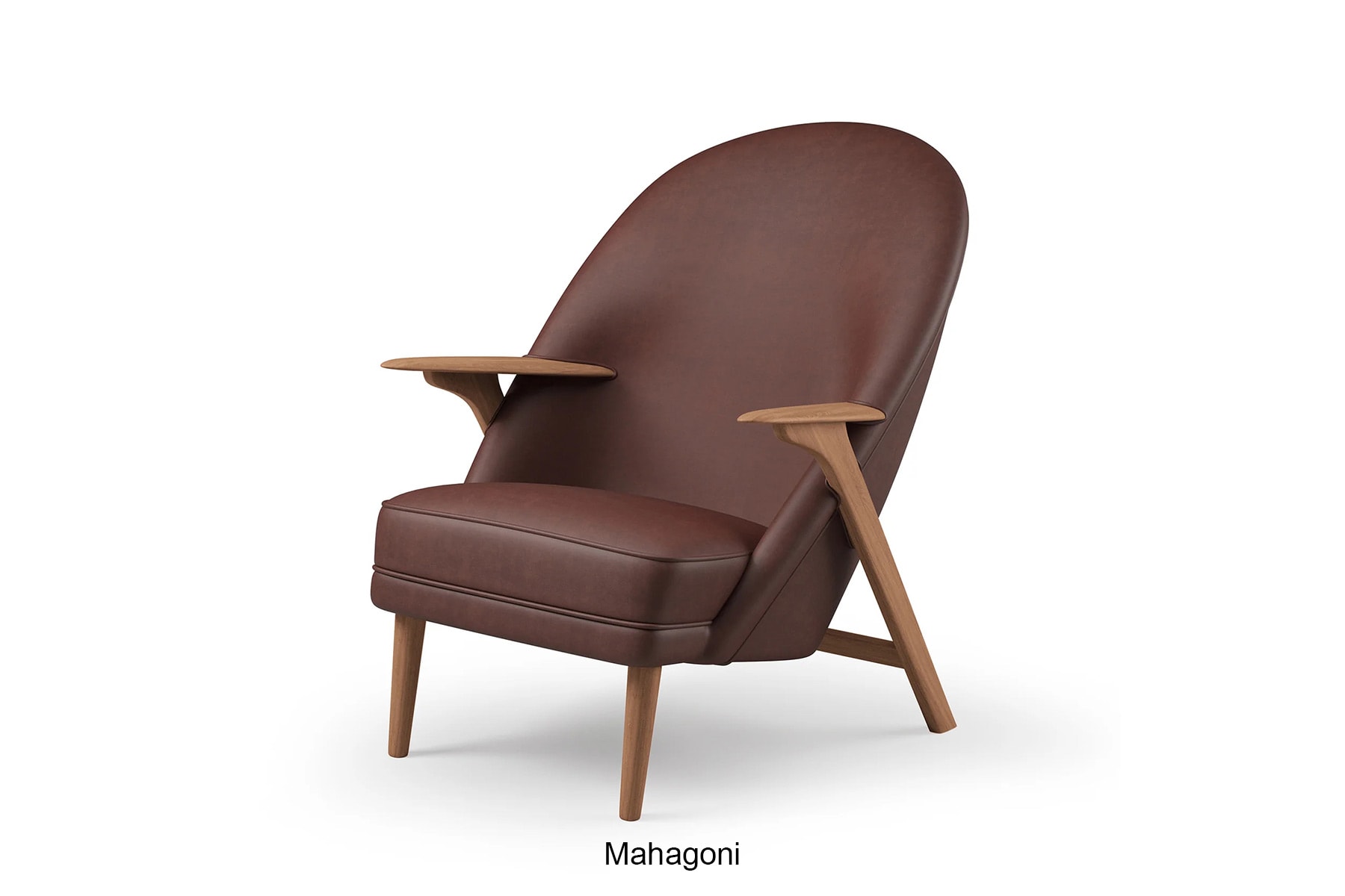 Fauteuil 'Wingman' Cuir</br>'Warm Nordic' 5 coloris au choix – Image 5