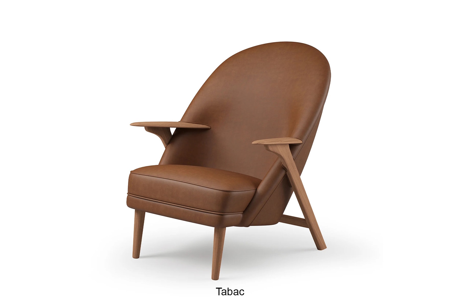 Fauteuil 'Wingman' Cuir</br>'Warm Nordic' 5 coloris au choix – Image 6