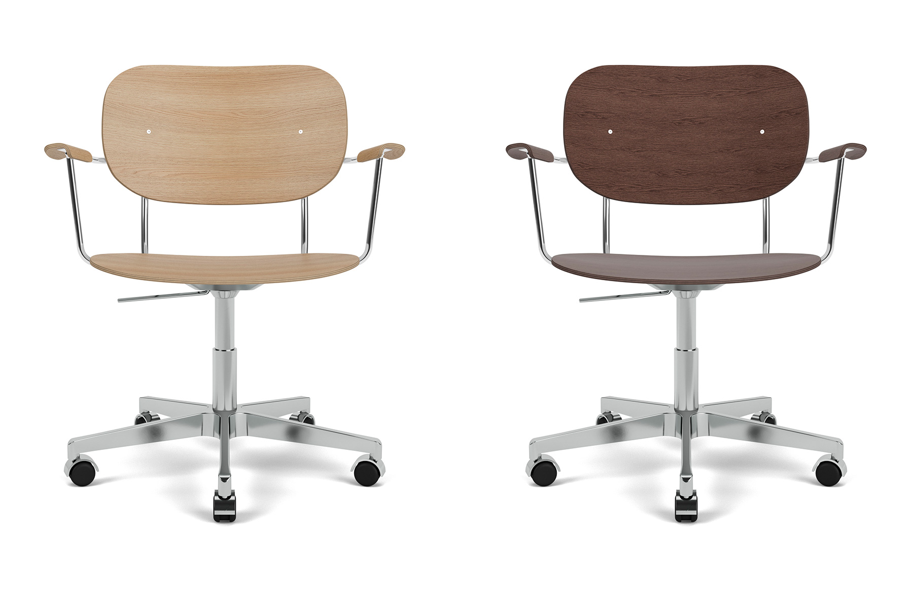 Chaise 'Co Task Chair' avec accoudoir </br>'Audo Copenhagen'. Finitions & Couleurs au choix – Image 2