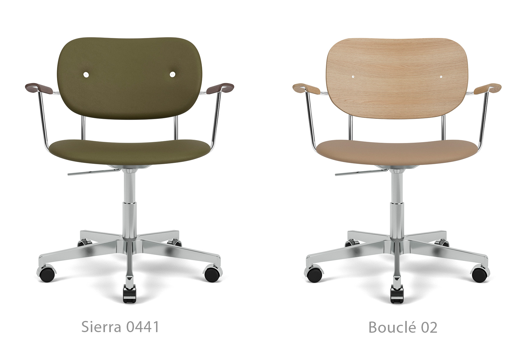Chaise 'Co Task Chair' avec accoudoir </br>'Audo Copenhagen'. Finitions & Couleurs au choix – Image 4