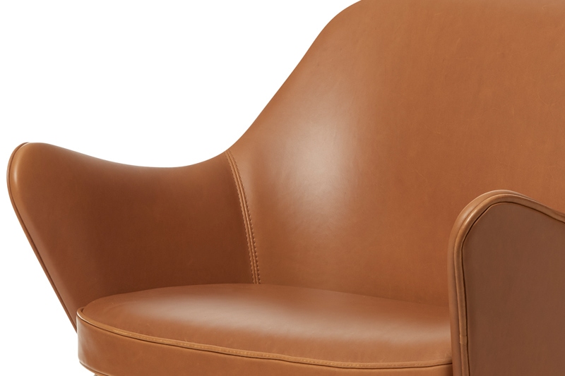 Fauteuil 'Dwell' Cuir</br>Designer: 'Hans Olsen' – Image 3