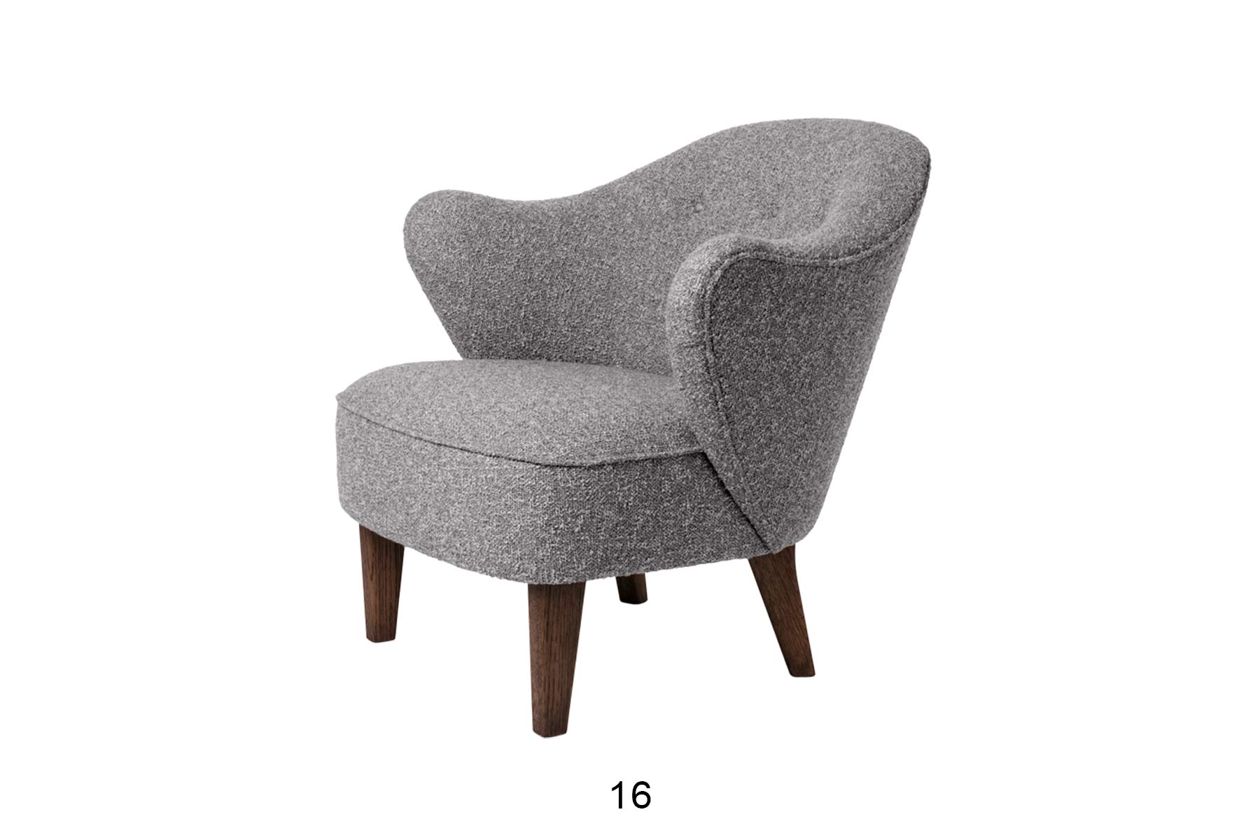 Fauteuil & Repose Pied 'Ingeborg' Textile </br> 'Audo Copenhagen' Finitions au choix – Image 3