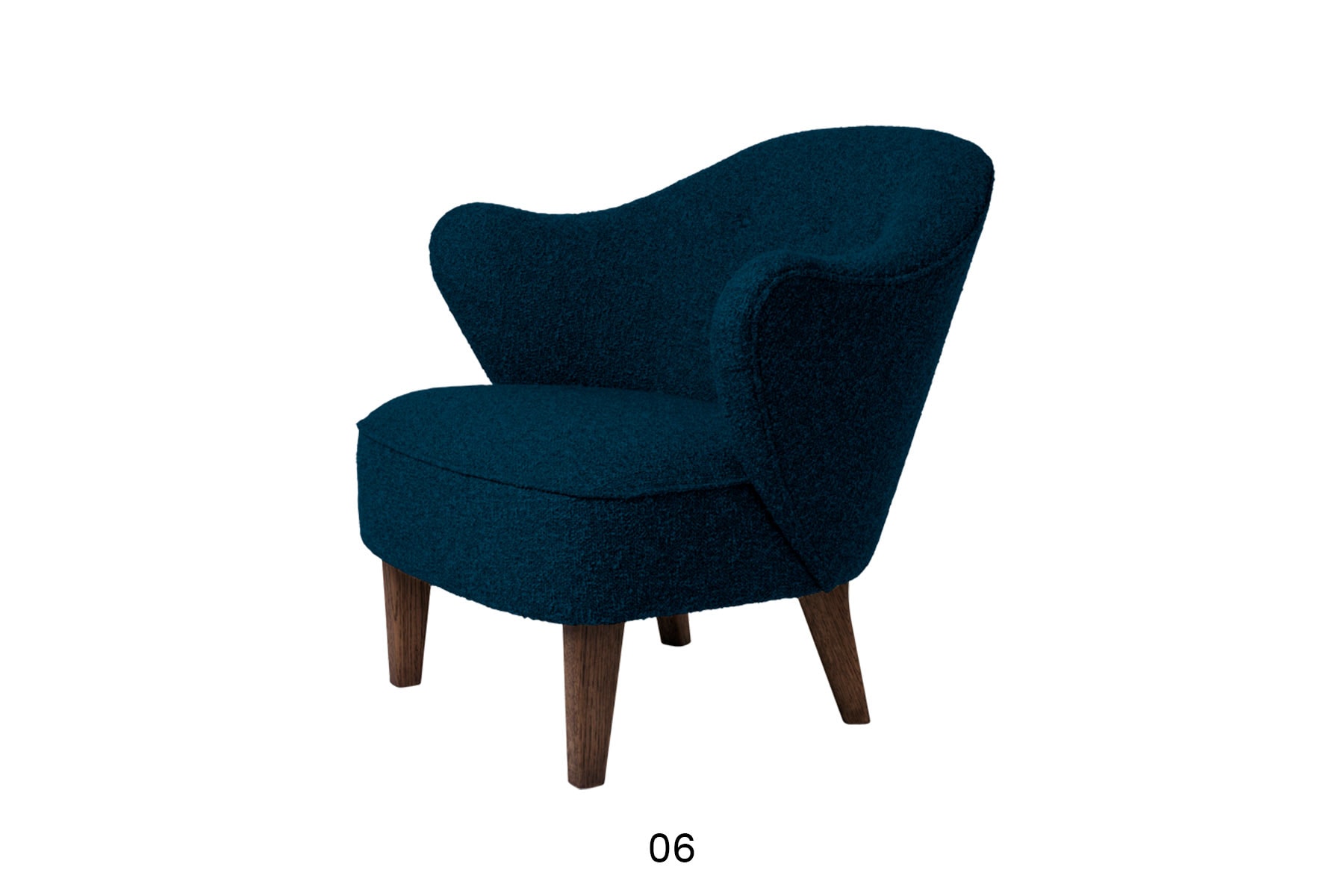 Fauteuil & Repose Pied 'Ingeborg' Textile </br> 'Audo Copenhagen' Finitions au choix – Image 4
