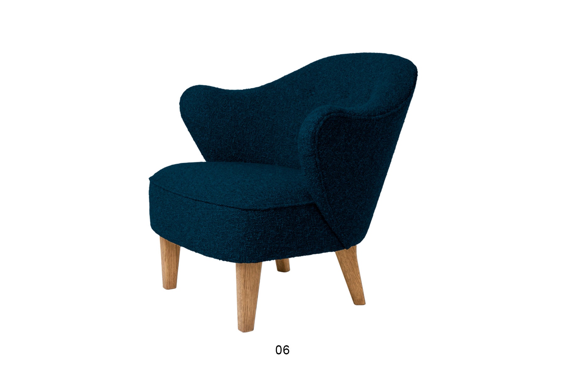 Fauteuil & Repose Pied 'Ingeborg' Textile </br> 'Audo Copenhagen' Finitions au choix – Image 7