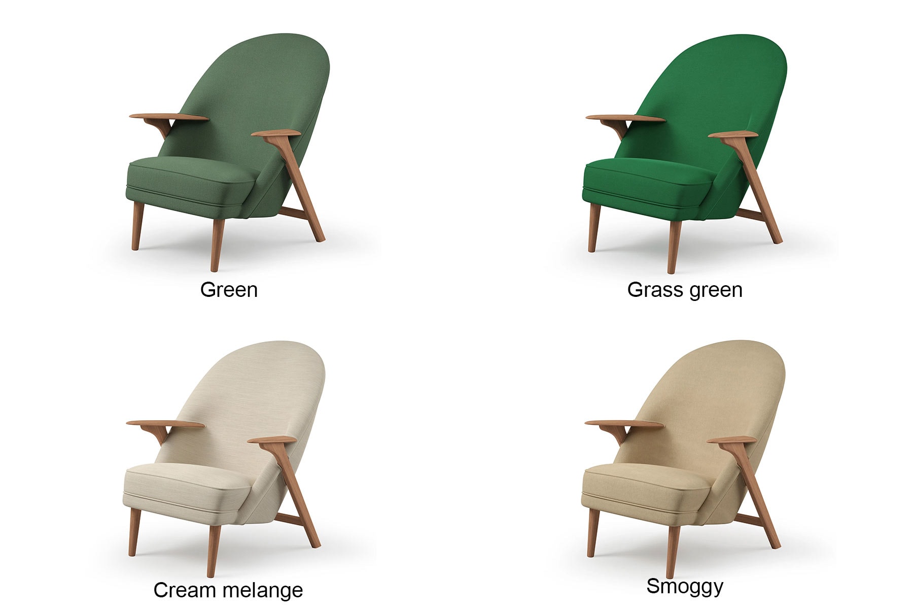 Fauteuil 'Wingman'</br>'Warm Nordic' 16 coloris au choix – Image 3