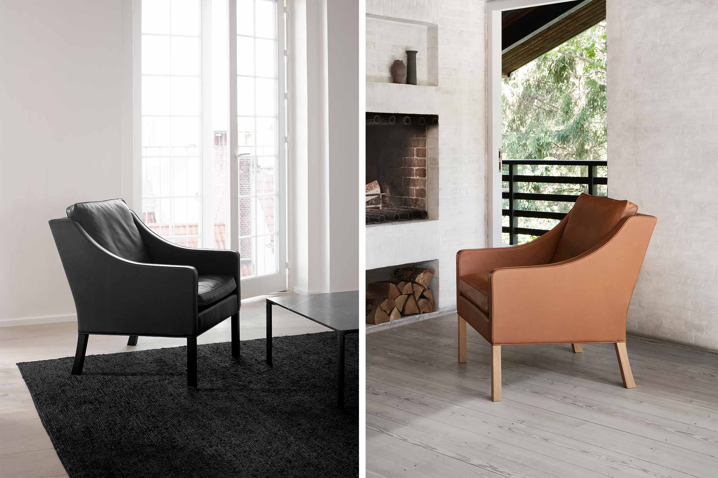 Fauteuil 'Club Chair'</br>'Fredericia'. Finitions au choix – Image 6