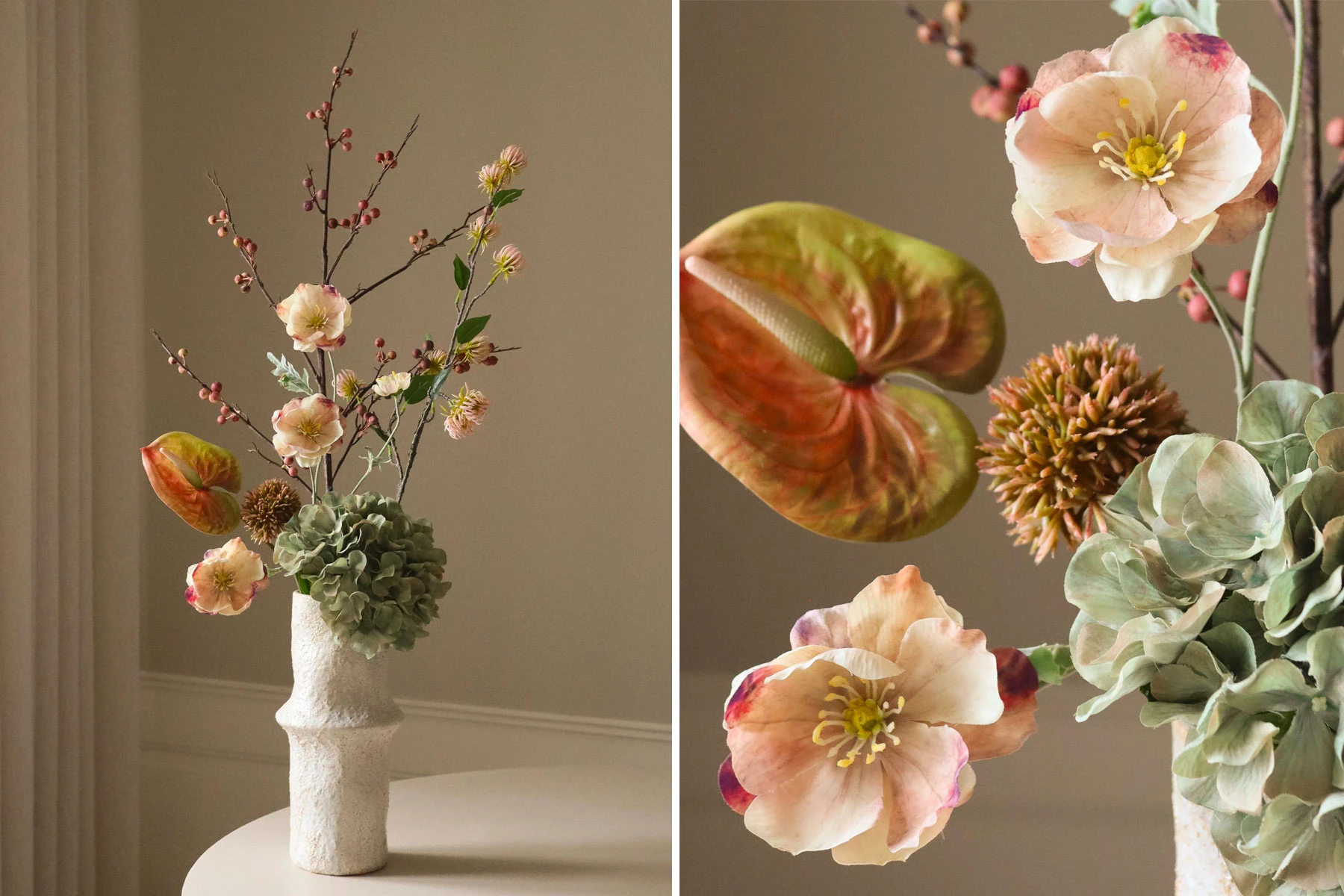 Bouquet 'Blush Grove'</br>Fleurs Artificielles 'Botané Studios'