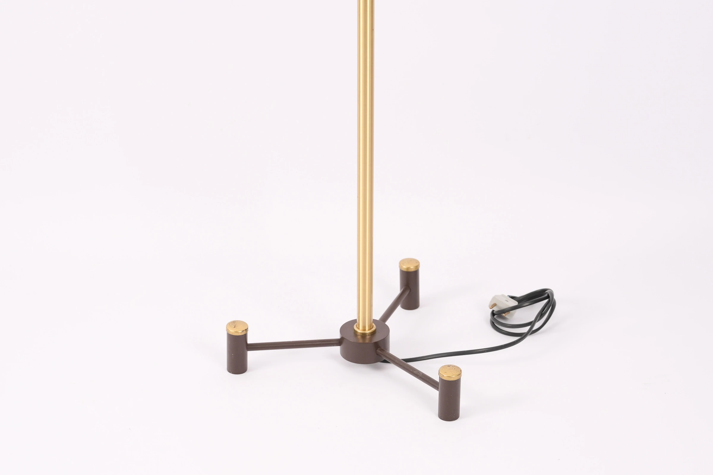 Lampadaire en Aluminium Doré