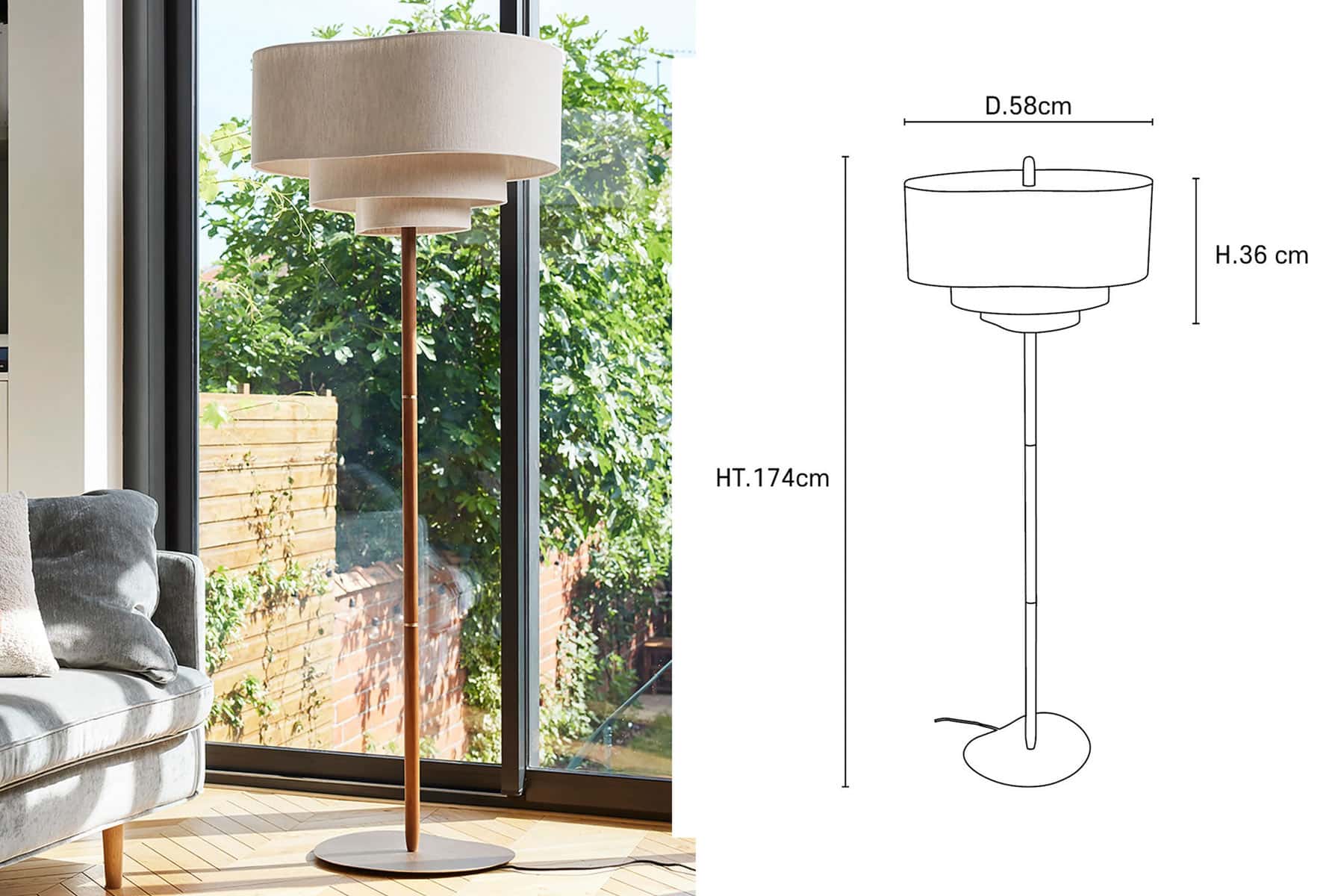 Lampadaire 'Pebble'</br>'Market Set' – Image 4