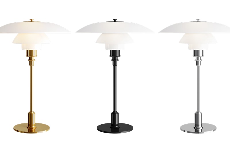 Lampe de Table '3½-2½' </br>Designer: 'Poul Henningsen'