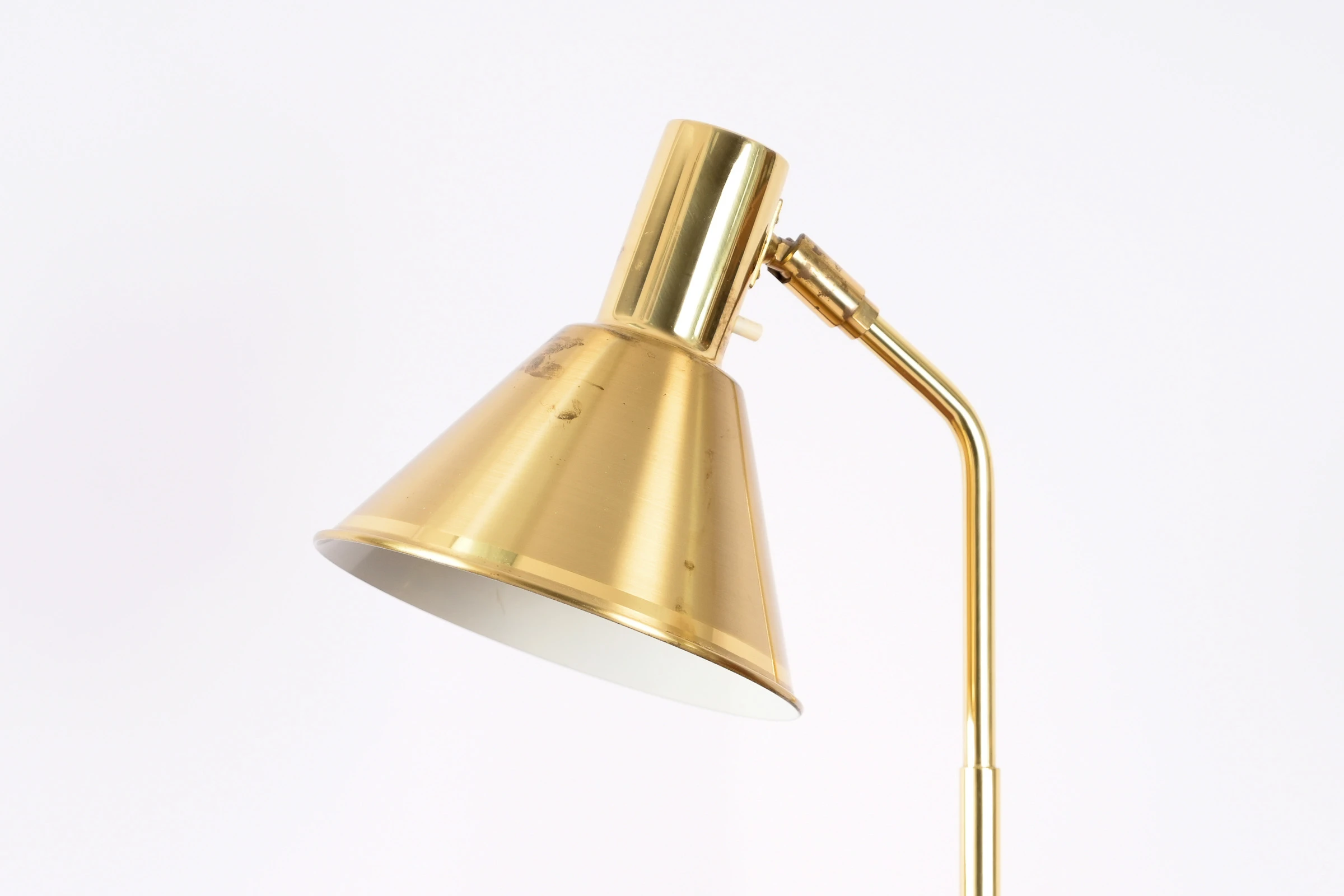 2 Lampes de Bureau en Laiton