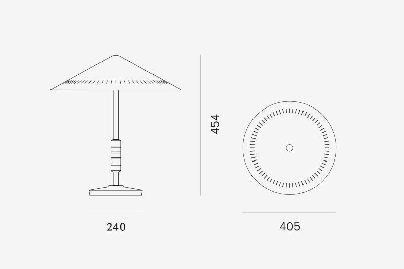 Lampe de Table 'Governor' </br>Marque: 'Lyfa' 2 tailles au choix – Image 4