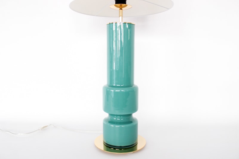 Lampe de Table en Verre </br>Modèle: 'Lusa'