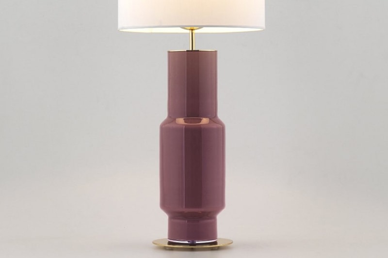 Lampe de Table en Verre </br>Modèle: 'Noa'