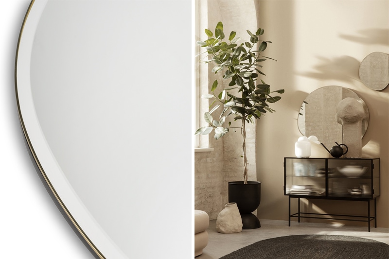 Miroir 'Pond' XL</br> Marque: Ferm Living – Image 2