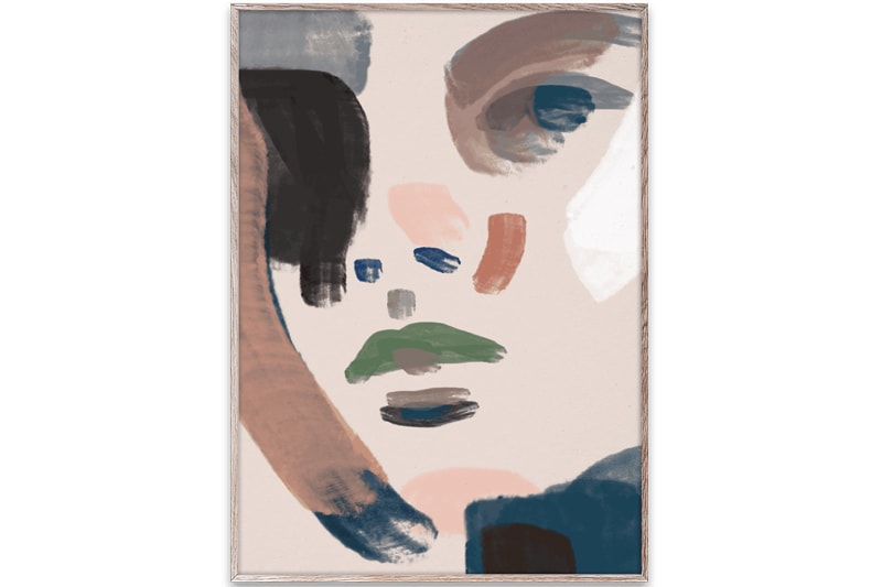 Poster sous Cadre </br>'Paper Collective'