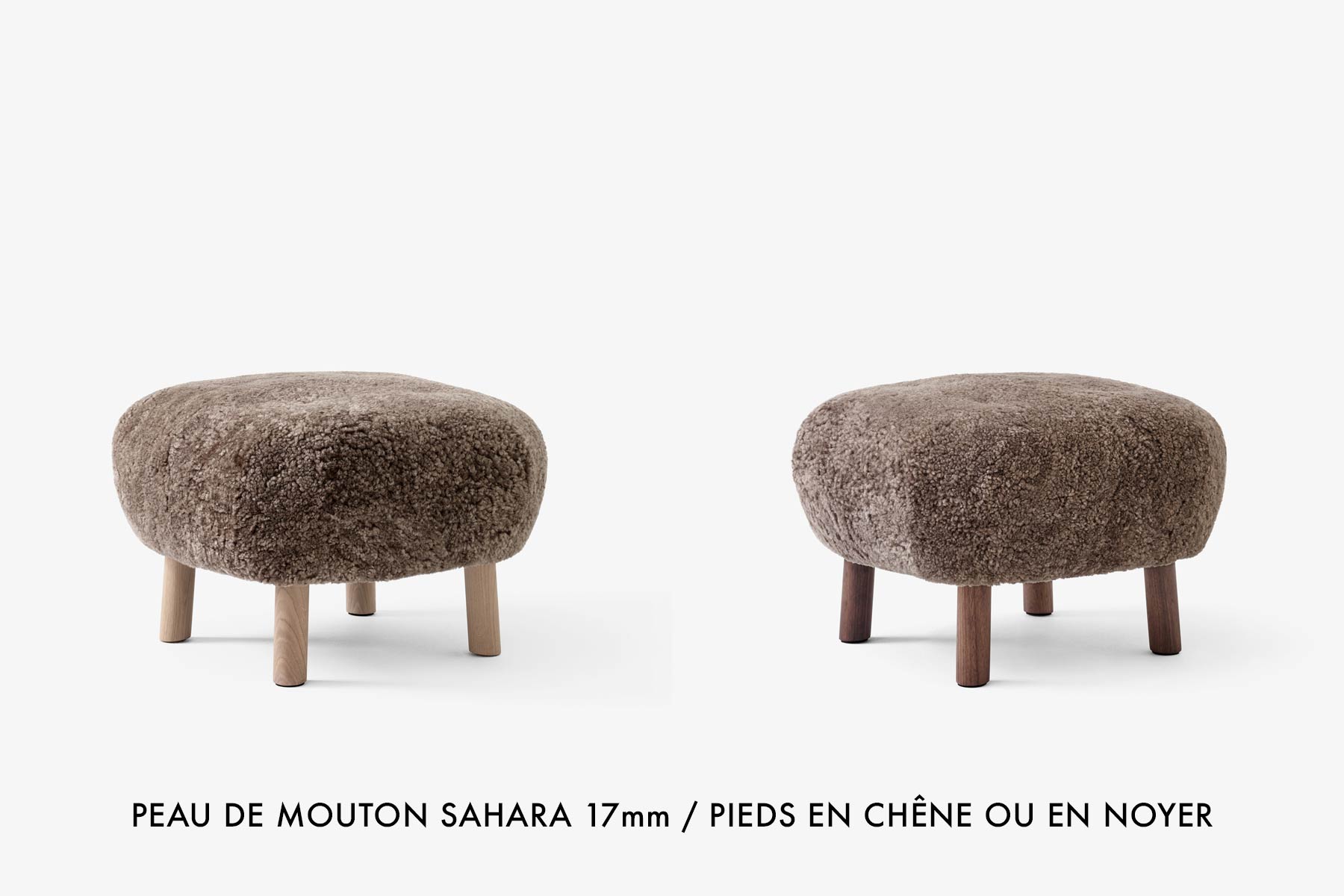 Pouf Modèle 'ATD1' </br>'&Tradition' – Image 3