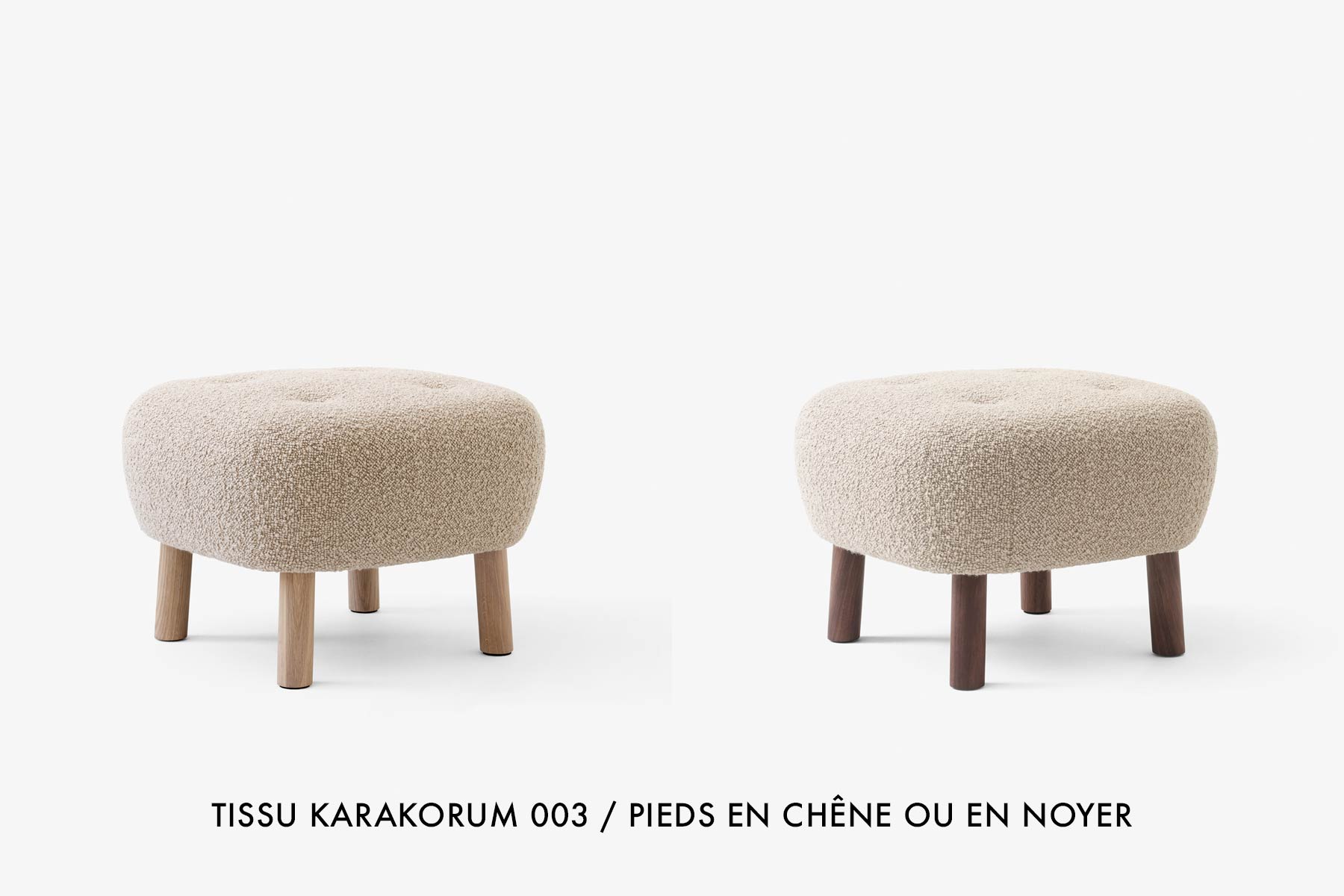 Pouf Modèle 'ATD1' </br>'&Tradition' – Image 4
