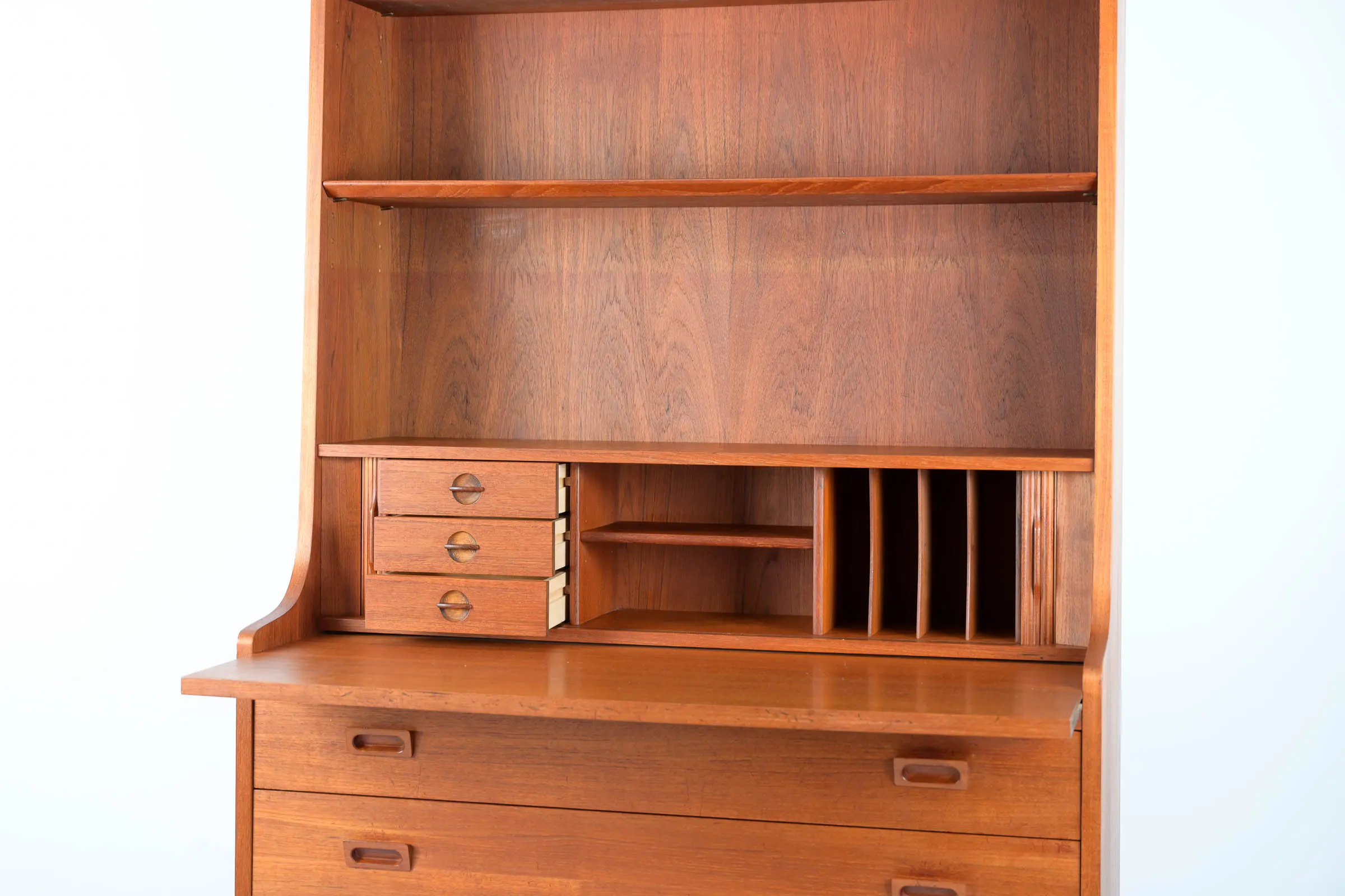 Secrétaire Haut en Teck ‘Nexø’