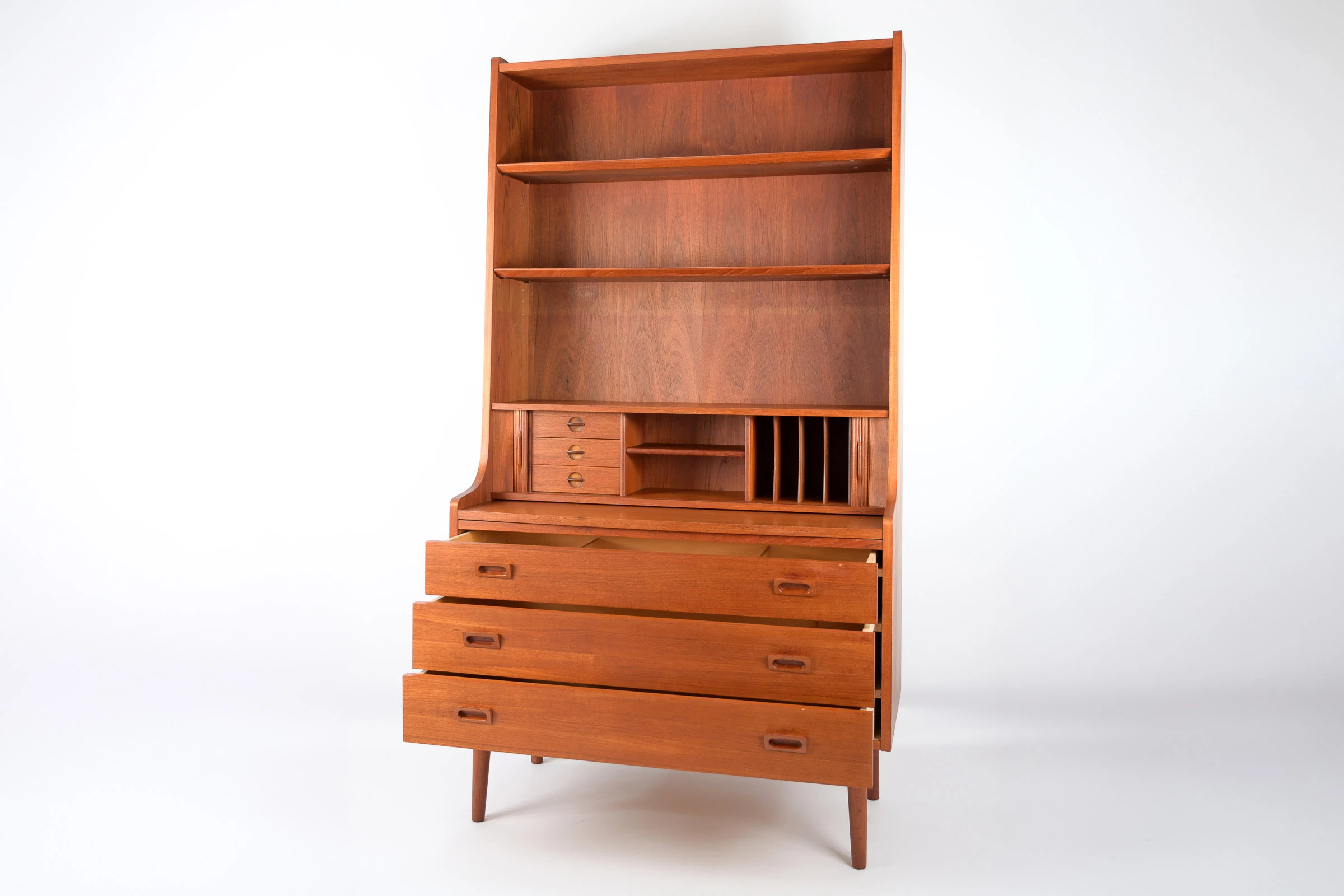 Secrétaire Haut en Teck ‘Nexø’