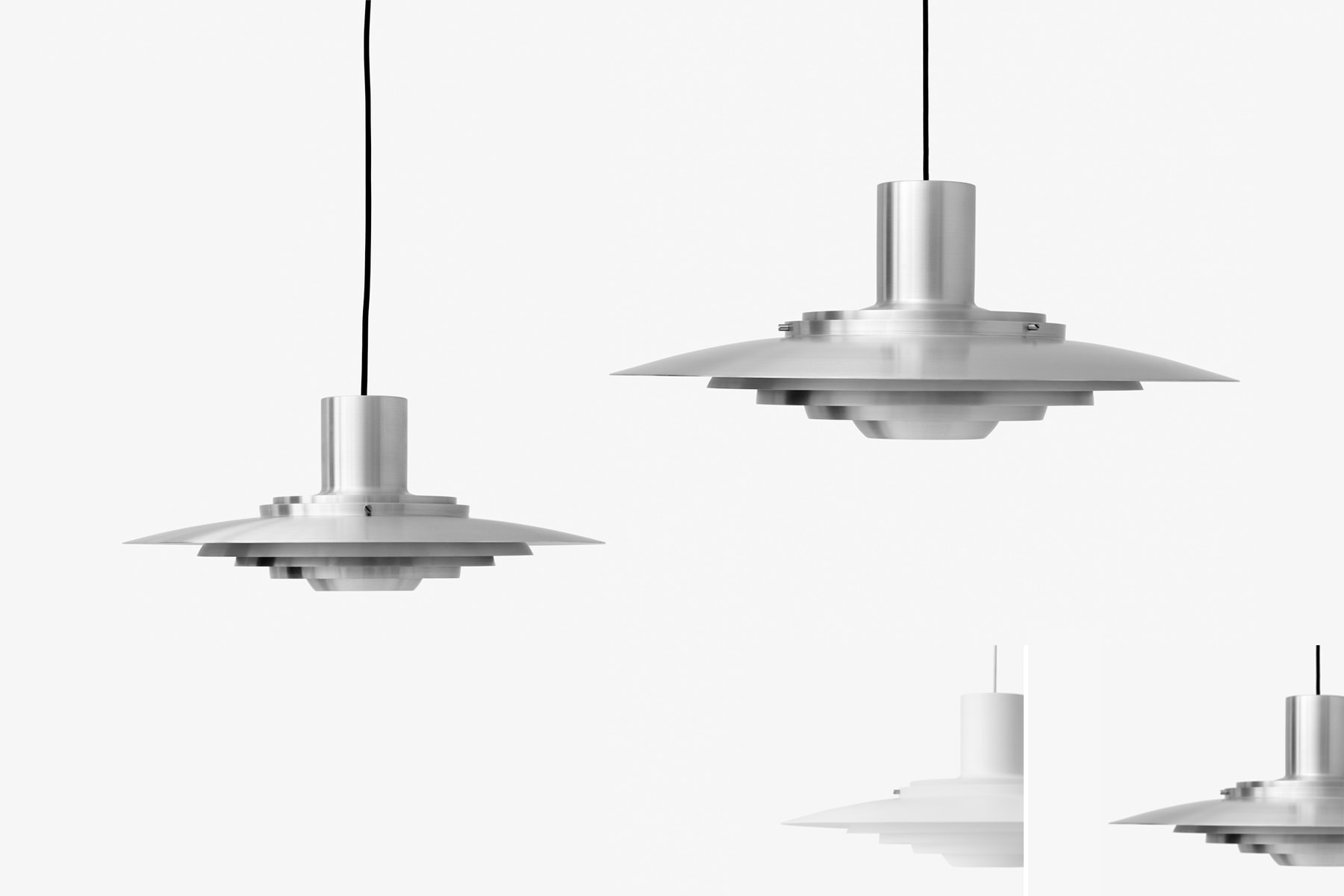 Suspension Modèle 'P376' </br>Designers: 'Fabricius & Kastholm'