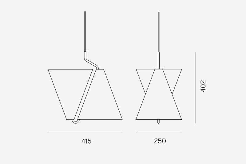 Suspension 'Mosaik' Up/Down 250 </br> Marque: 'Lyfa' – Image 6