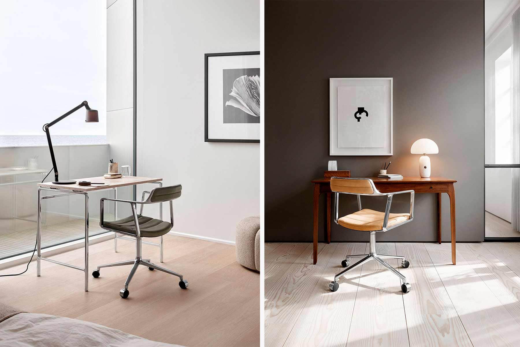 Chaise de Bureau 'Swivel 452' <br/>Marque: Vipp. 6 finitions au choix – Image 6