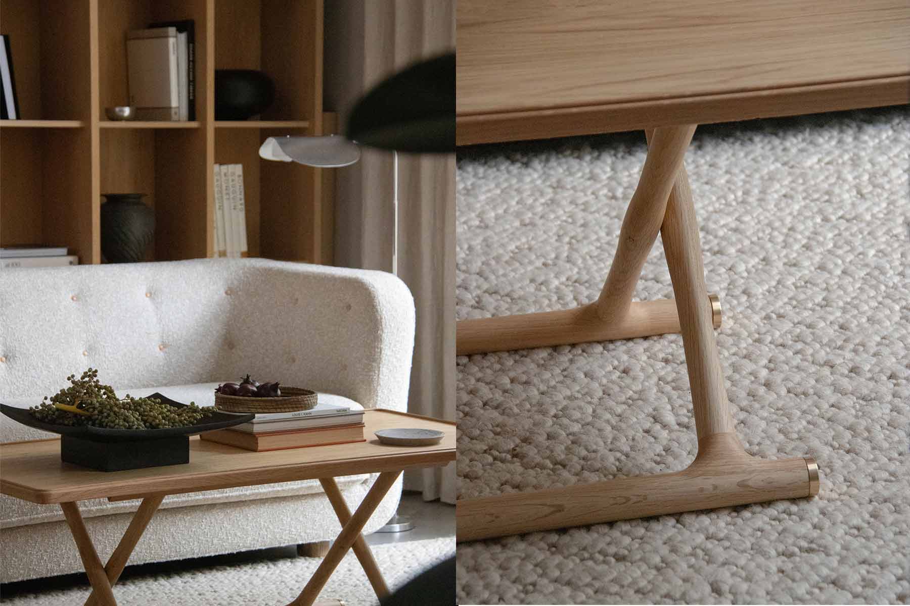 Table Basse Pliante 'Jäger' </br>Marque: 'Menuspace' 2 finitions – Image 7