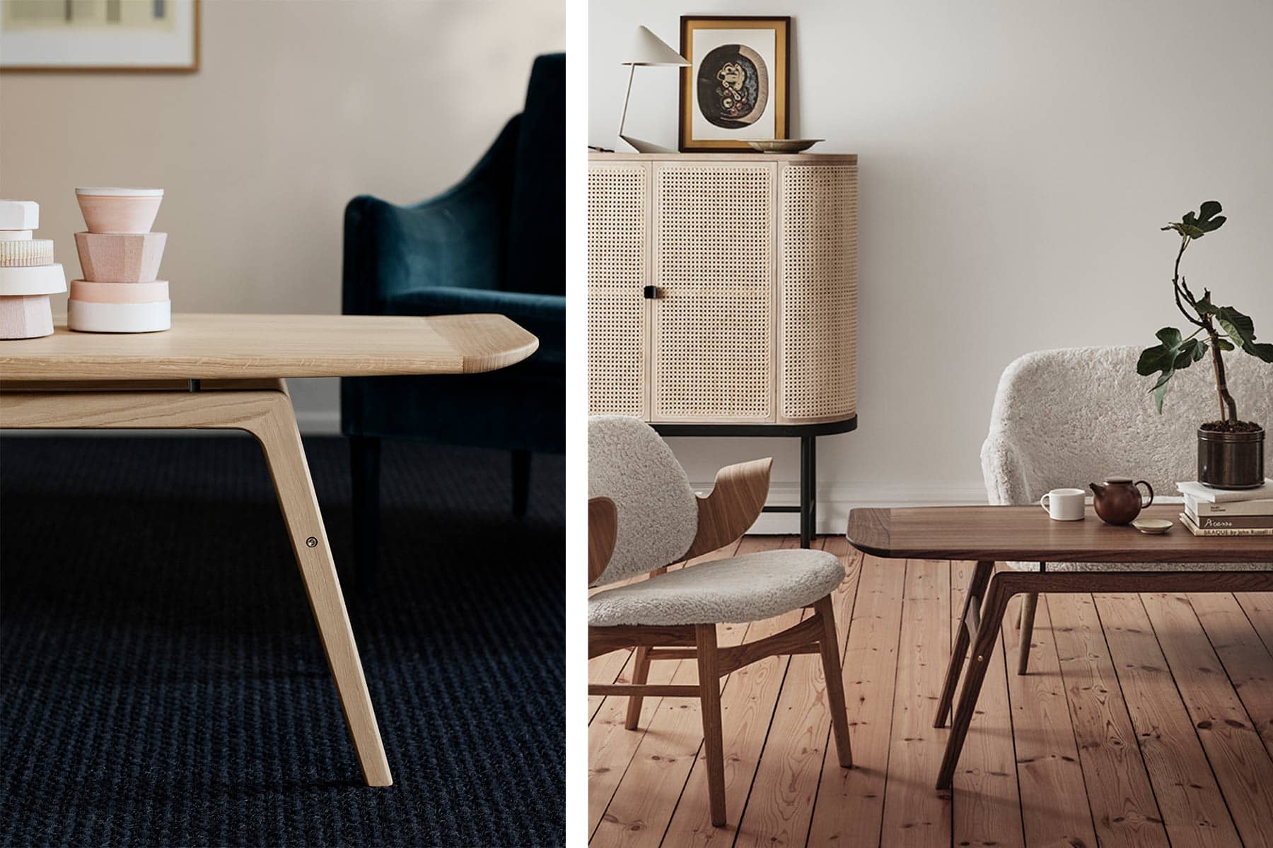 Table Basse 'Surfboard' </br>Warm Nordic. Plusieurs finitions – Image 4