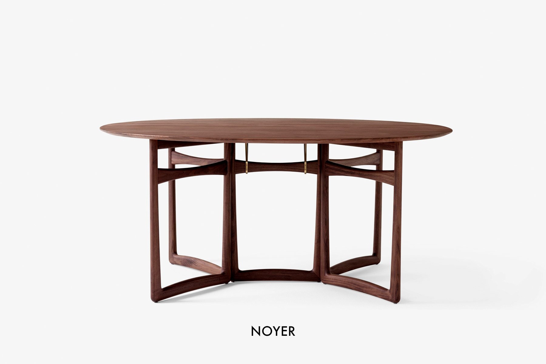 Table de Repas 'Drop Leaf' </br>Designers: 'Hvidt & Mølgaard' – Image 2