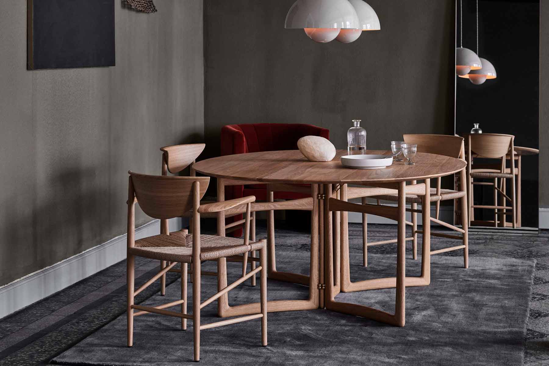 Table de Repas 'Drop Leaf' </br>Designers: 'Hvidt & Mølgaard' – Image 6