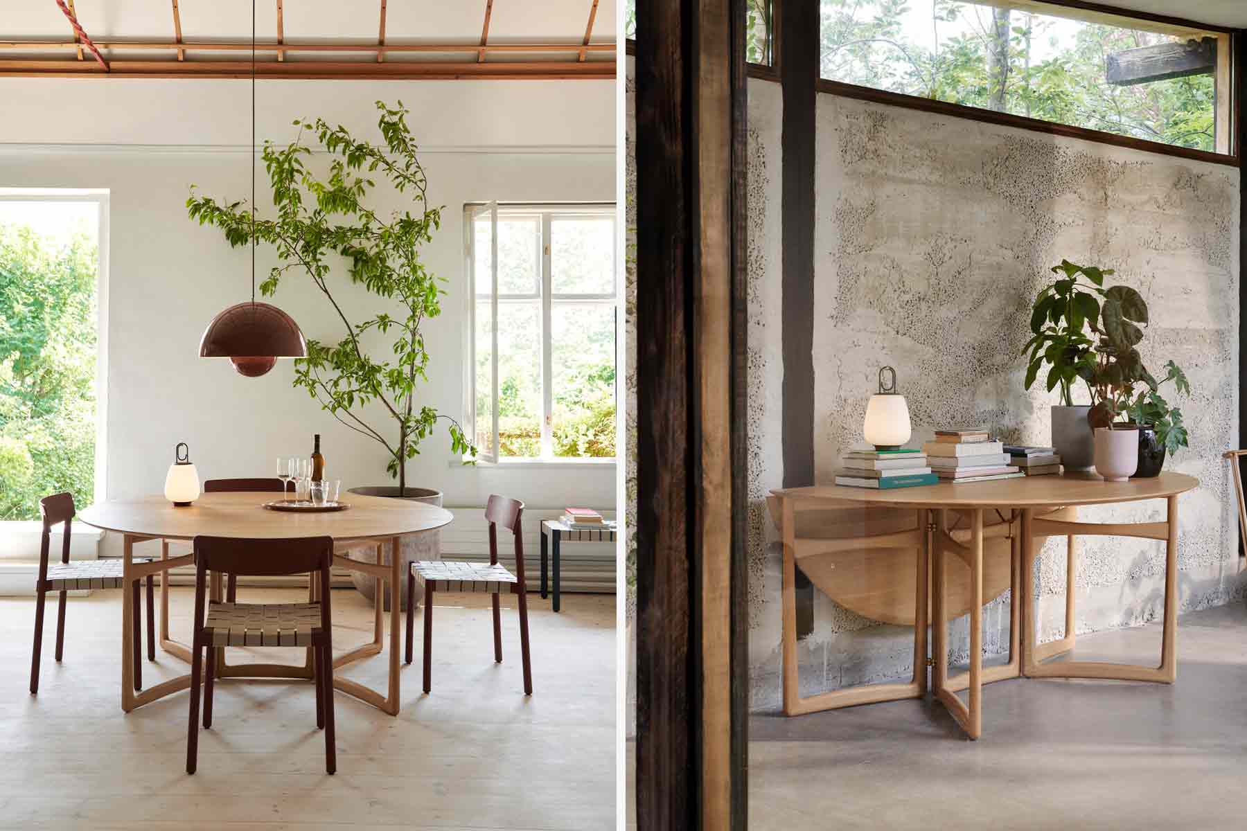 Table de Repas 'Drop Leaf' </br>Designers: 'Hvidt & Mølgaard' – Image 8