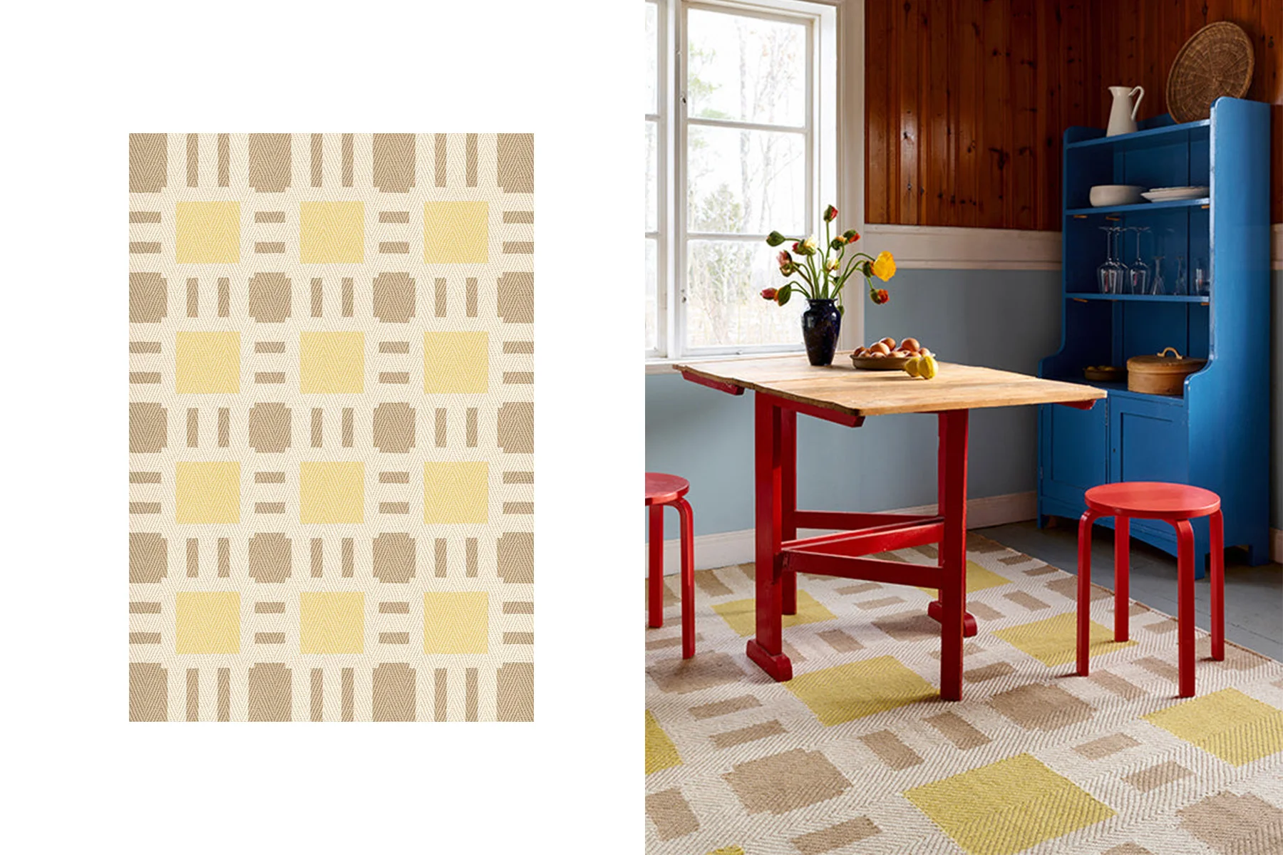 Tapis en Jute 'Evelina Kroon'</br> by Layered. 5 Modèles & plusieurs tailles au choix – Image 3