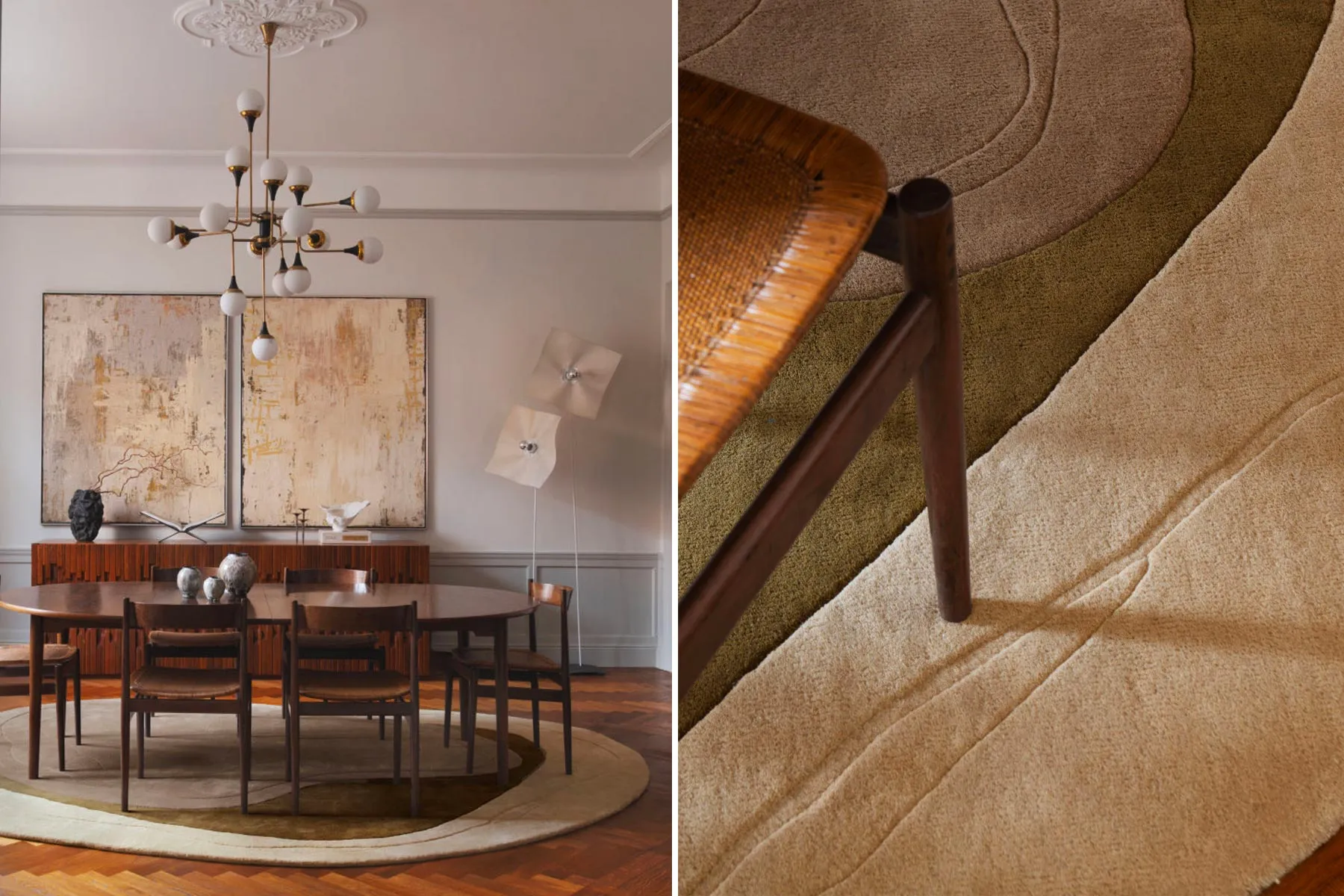 Tapis ‘Layered’ Lozza