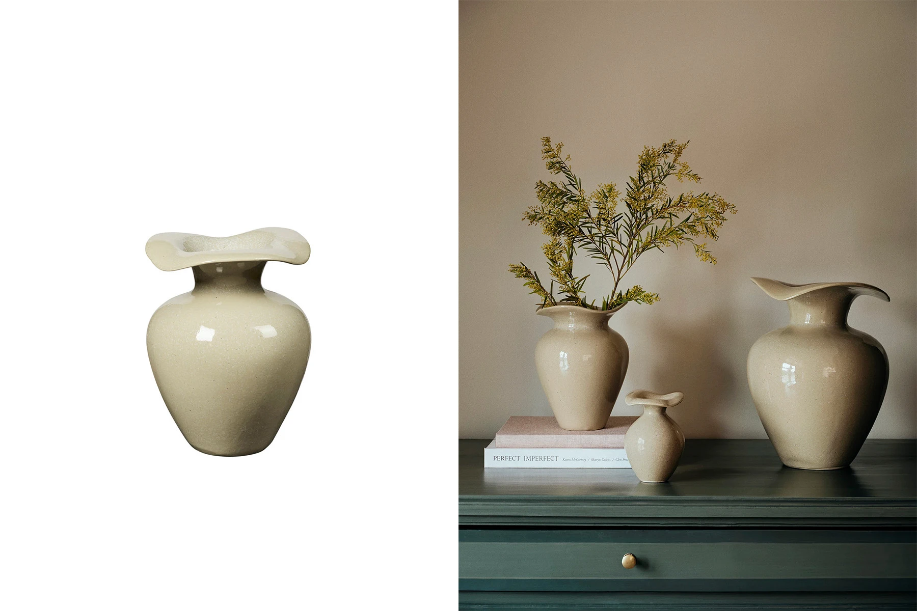 Vase 'Florentina' </br>'Broste Copenhagen' 5 Tailles au Choix