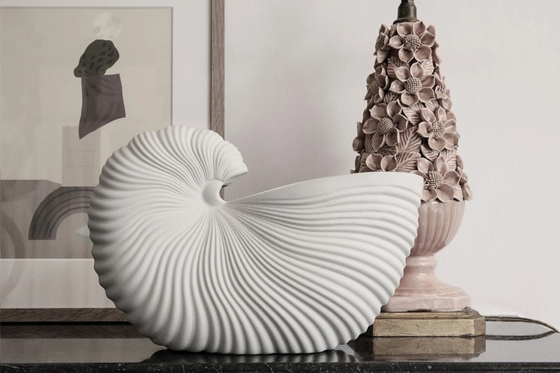 Vase 'Shell Pot' </br>Marque: 'Ferm Living' – Image 4